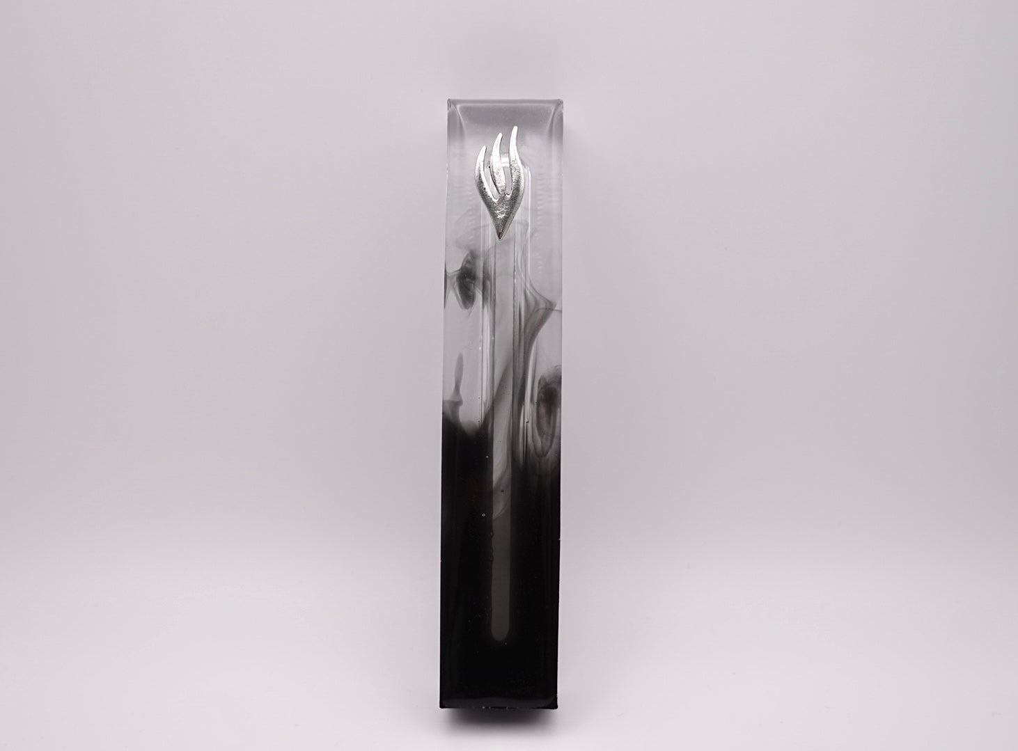 Smoky Black Mezuzah