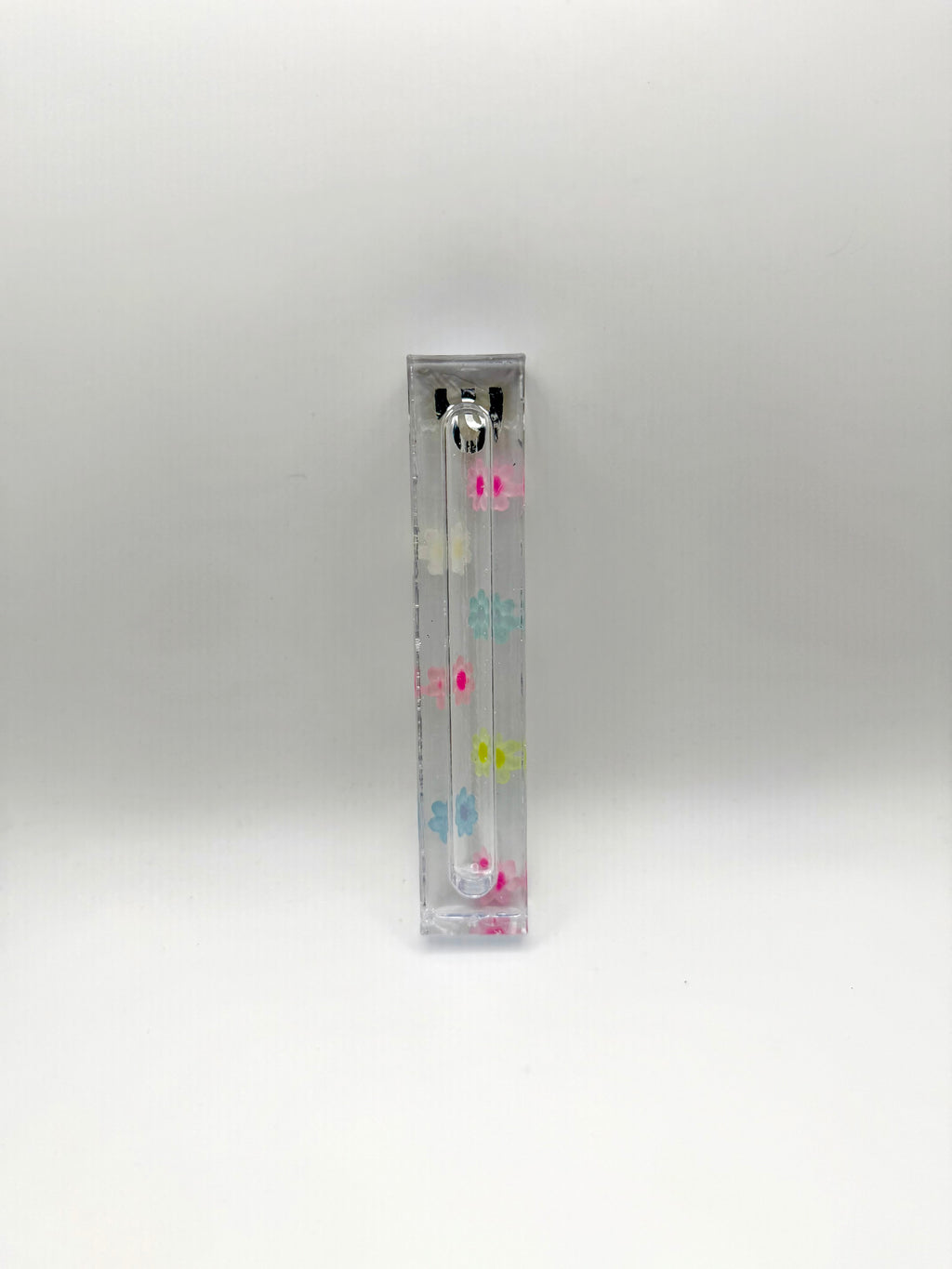 Flower Smiley Face Mezuzah