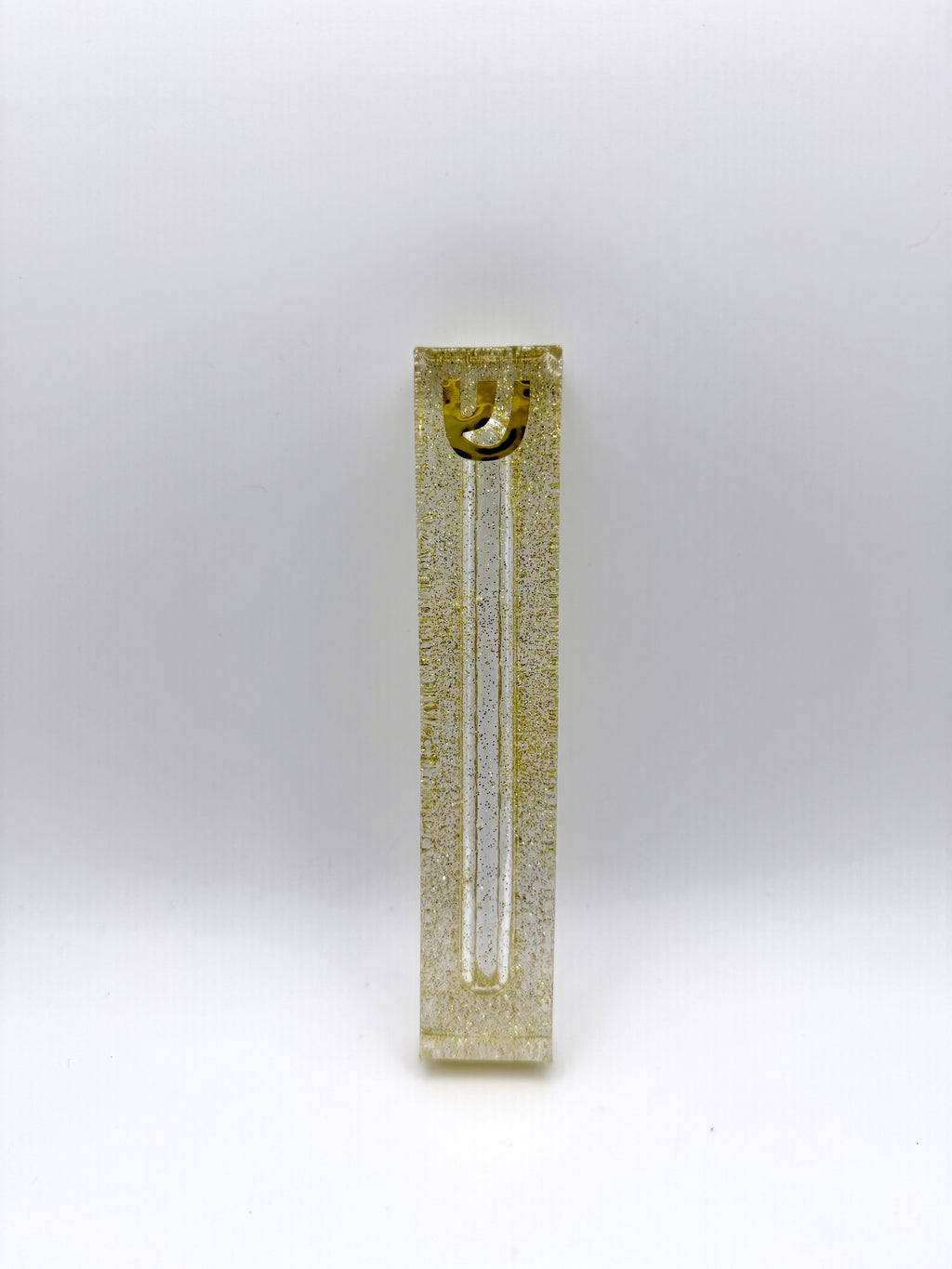 Gold Glitter Mezuzah