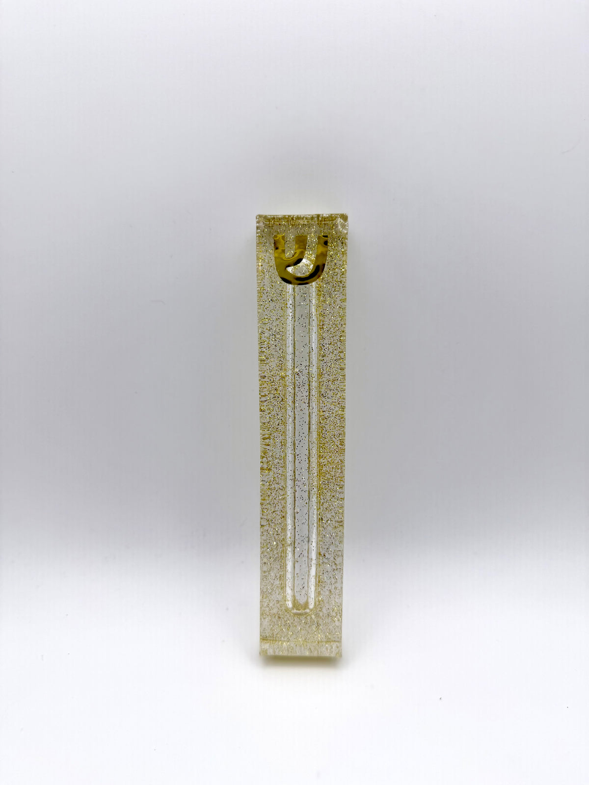 Gold Glitter Mezuzah