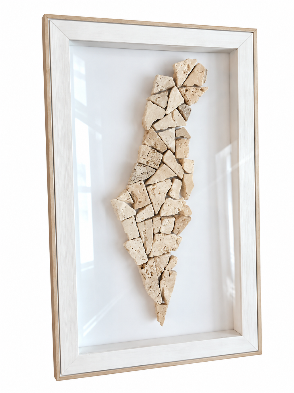 Stone Israel Map Wall Art