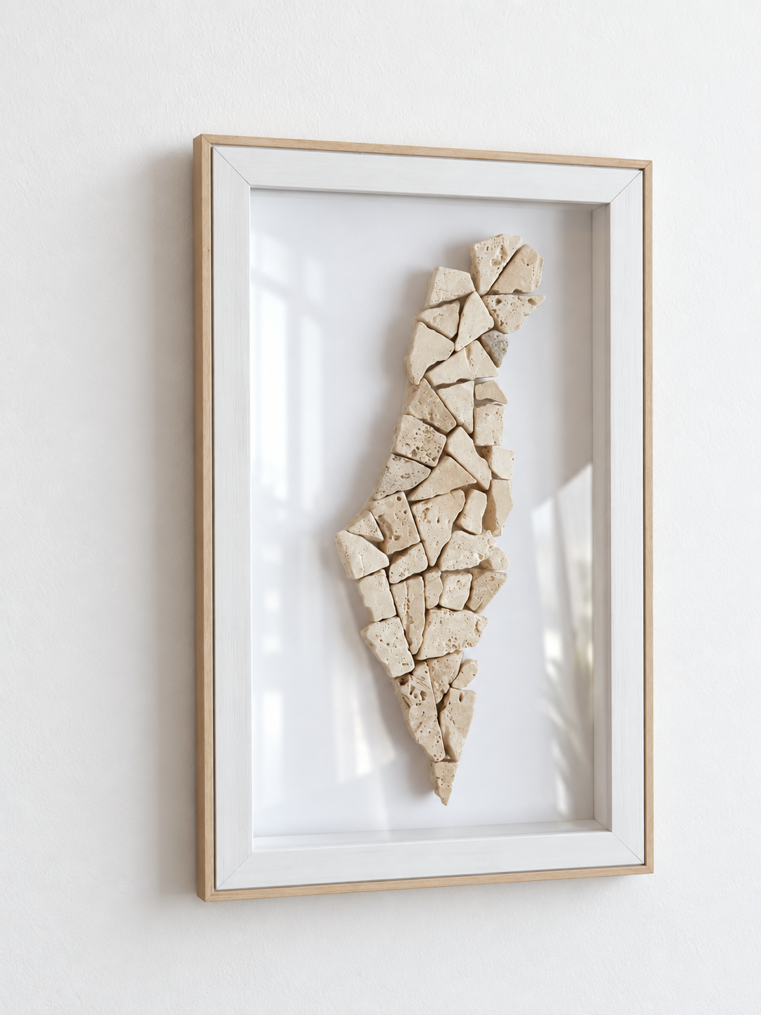 Stone Israel Map Wall Art
