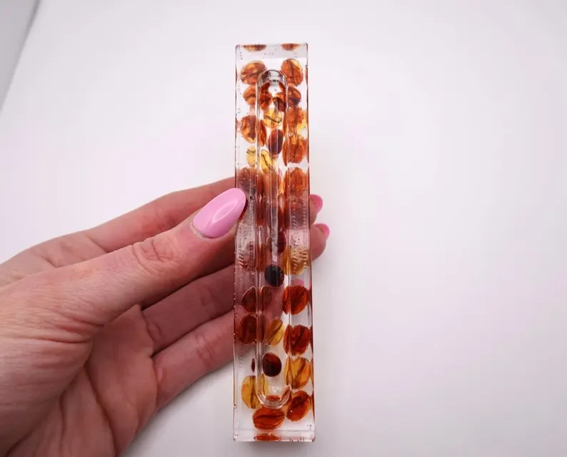 Coffee Bean Mezuzah