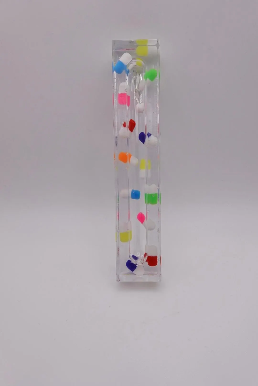 Fake Pills Capsules Epoxy Resin Mezuzah
